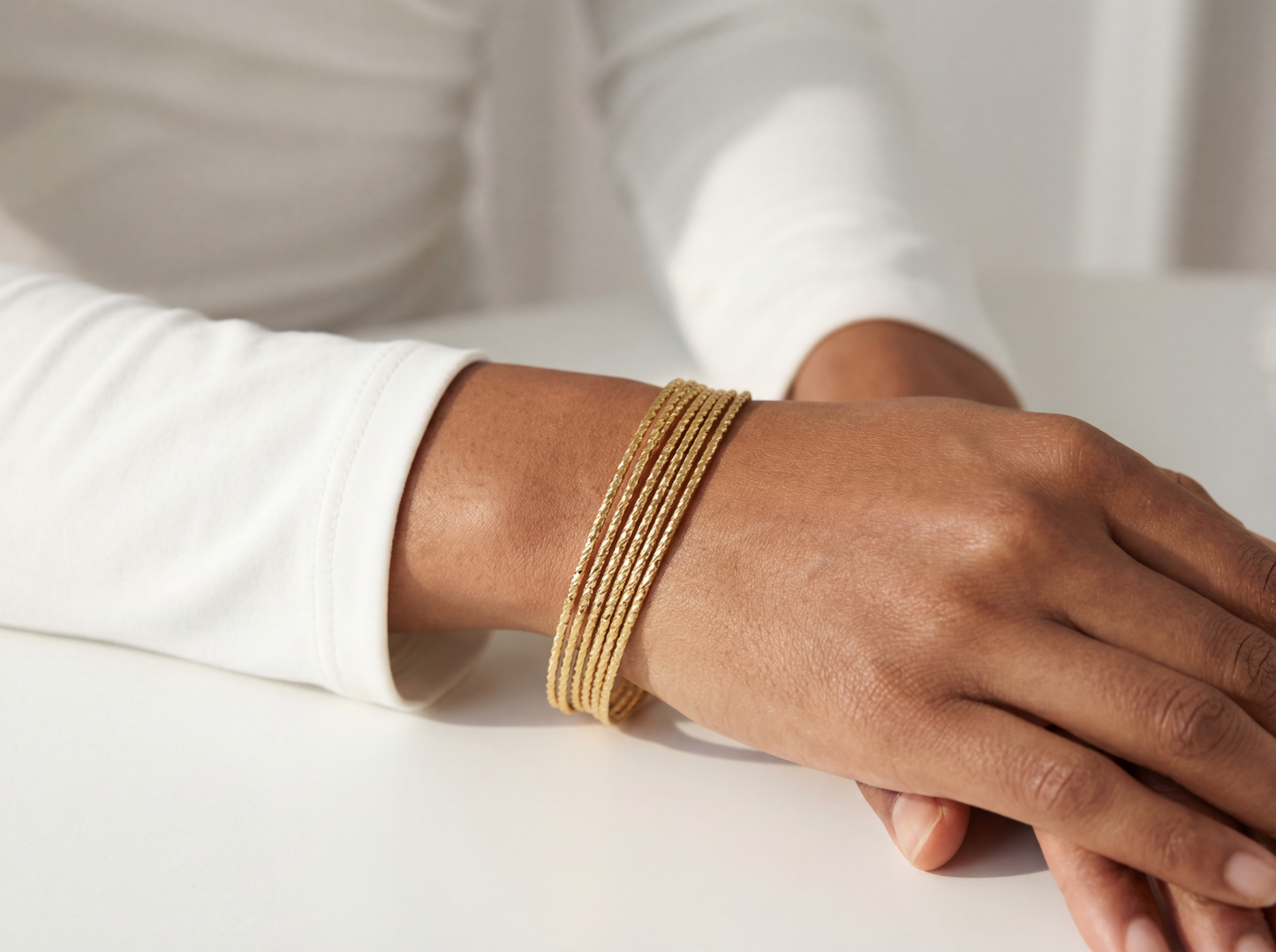 Siham | 6 joncs étanches en acier inoxydable