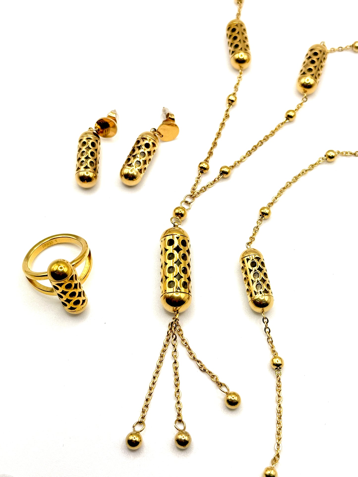 Jena | Parure étanche en acier inoxydable