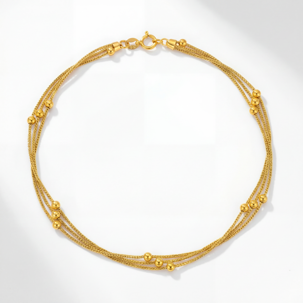 Kami | Bracelet de cheville en acier inoxydable