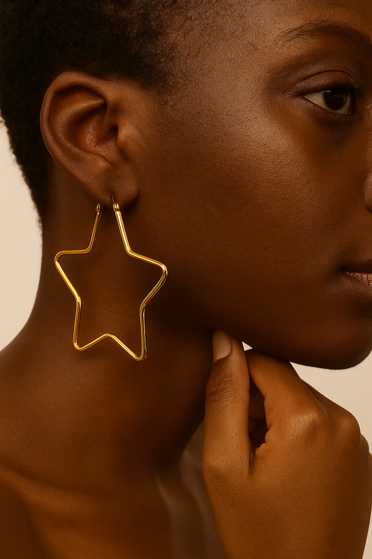 Boucles d'oreilles Star