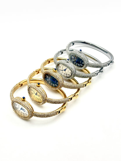 Shaya argenté | Montre en acier inoxydable