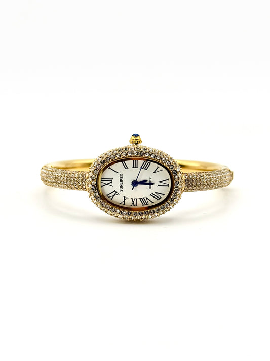 Shaya doré | Montre en acier inoxydable