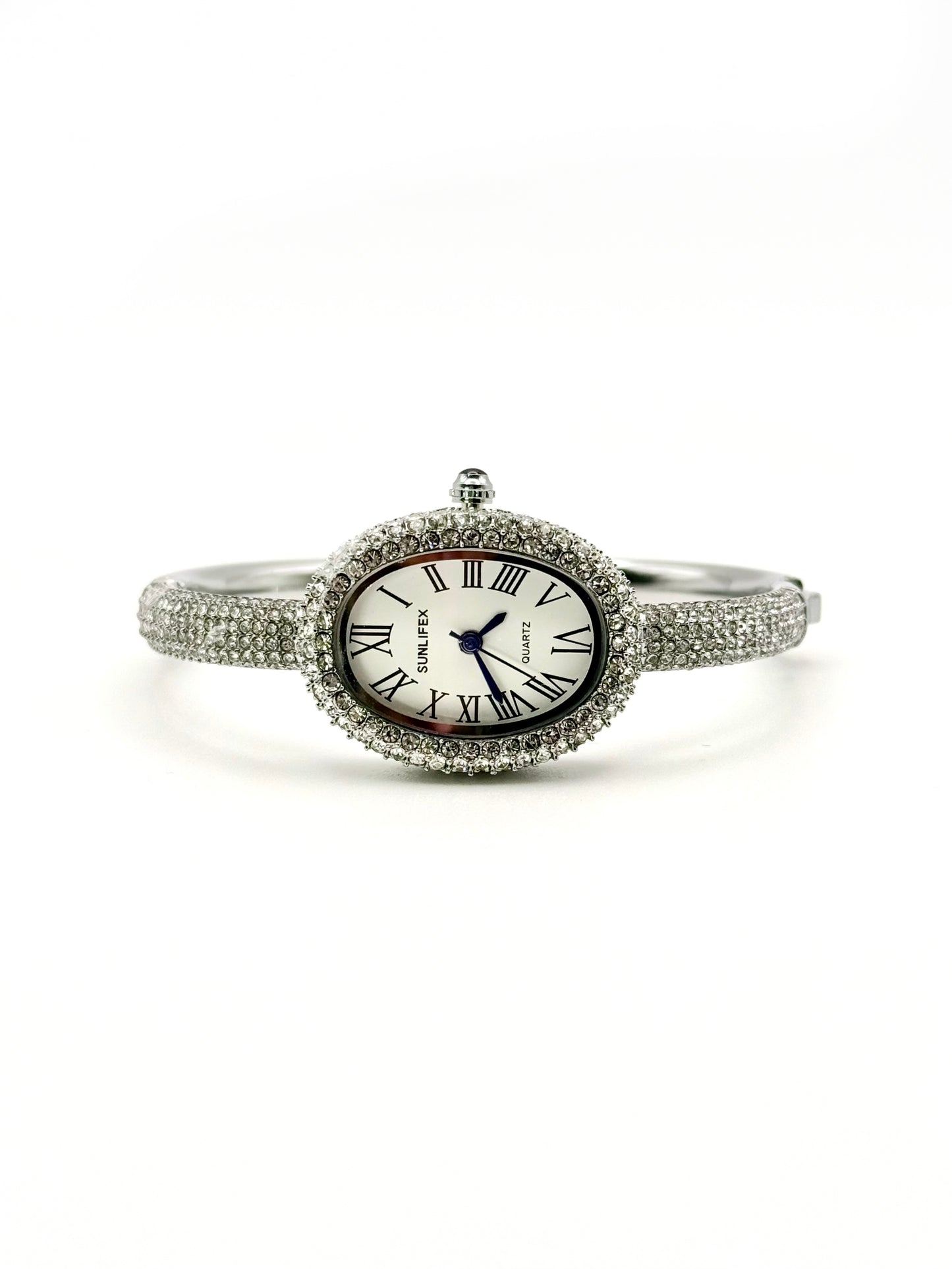 Shaya argenté | Montre en acier inoxydable