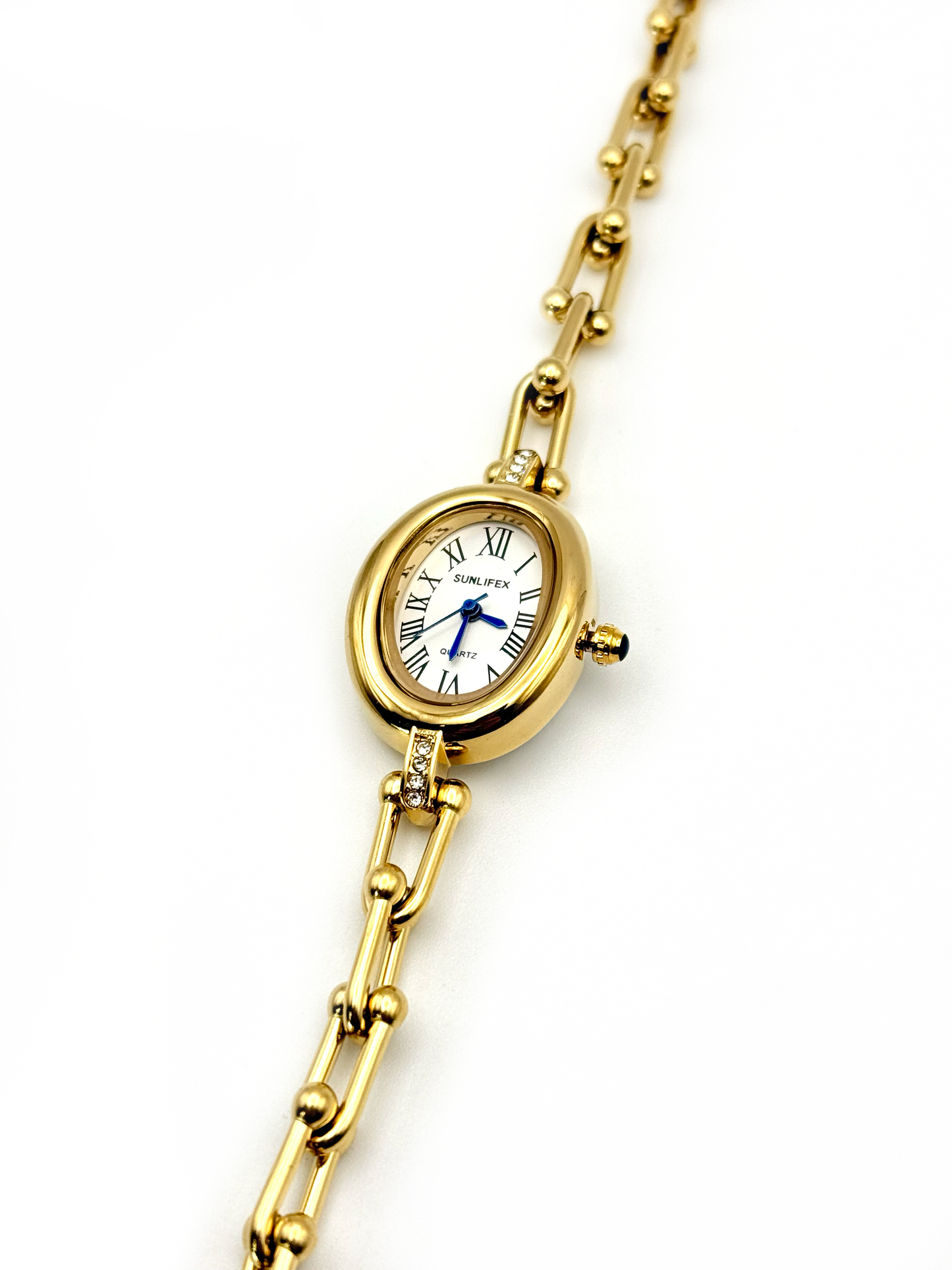 Mina doré | Montre en acier inoxydable