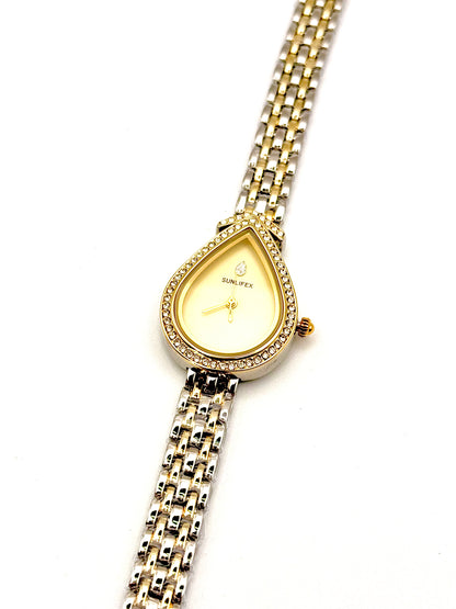 Raya bicolore | Montre en acier inoxydable