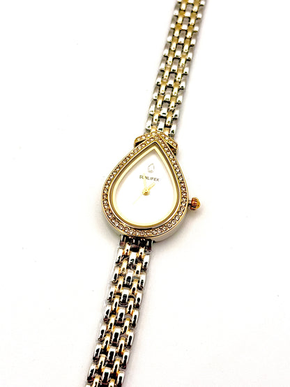 Raya bicolore | Montre en acier inoxydable