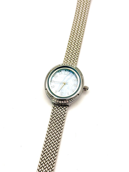 Milan argenté | Montre en acier inoxydable