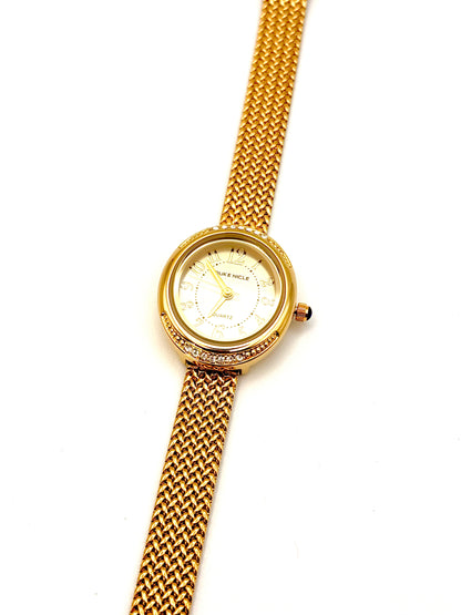 Milan doré | Montre en acier inoxydable