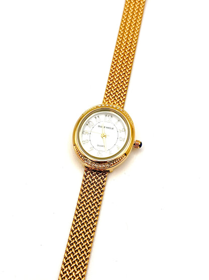 Milan doré | Montre en acier inoxydable