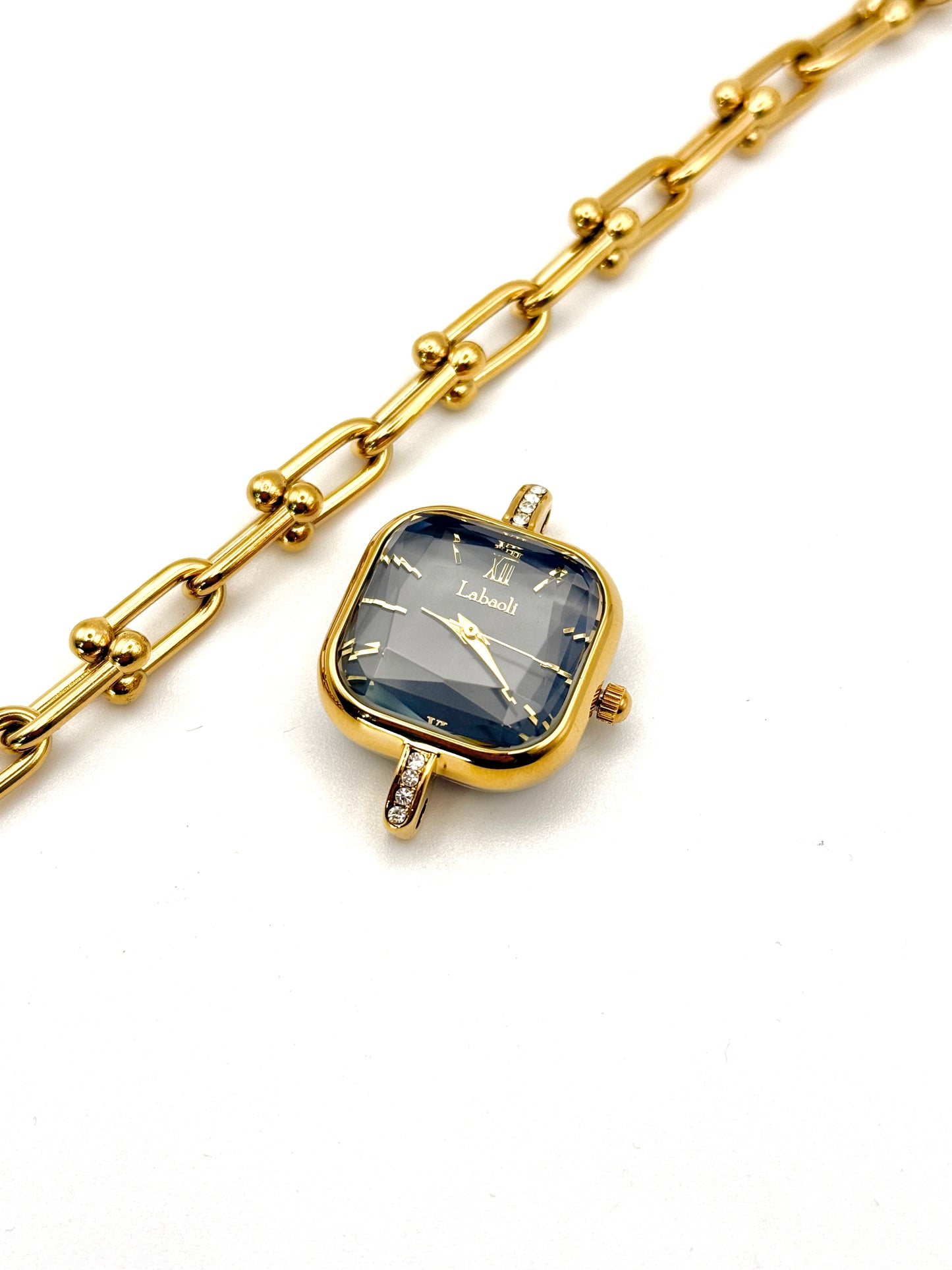 Sanae doré | Montre étanche en acier inoxydable