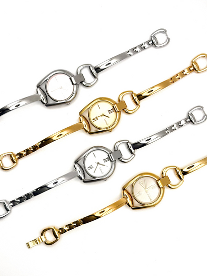 Katie argenté | Montre étanche en acier inoxydable