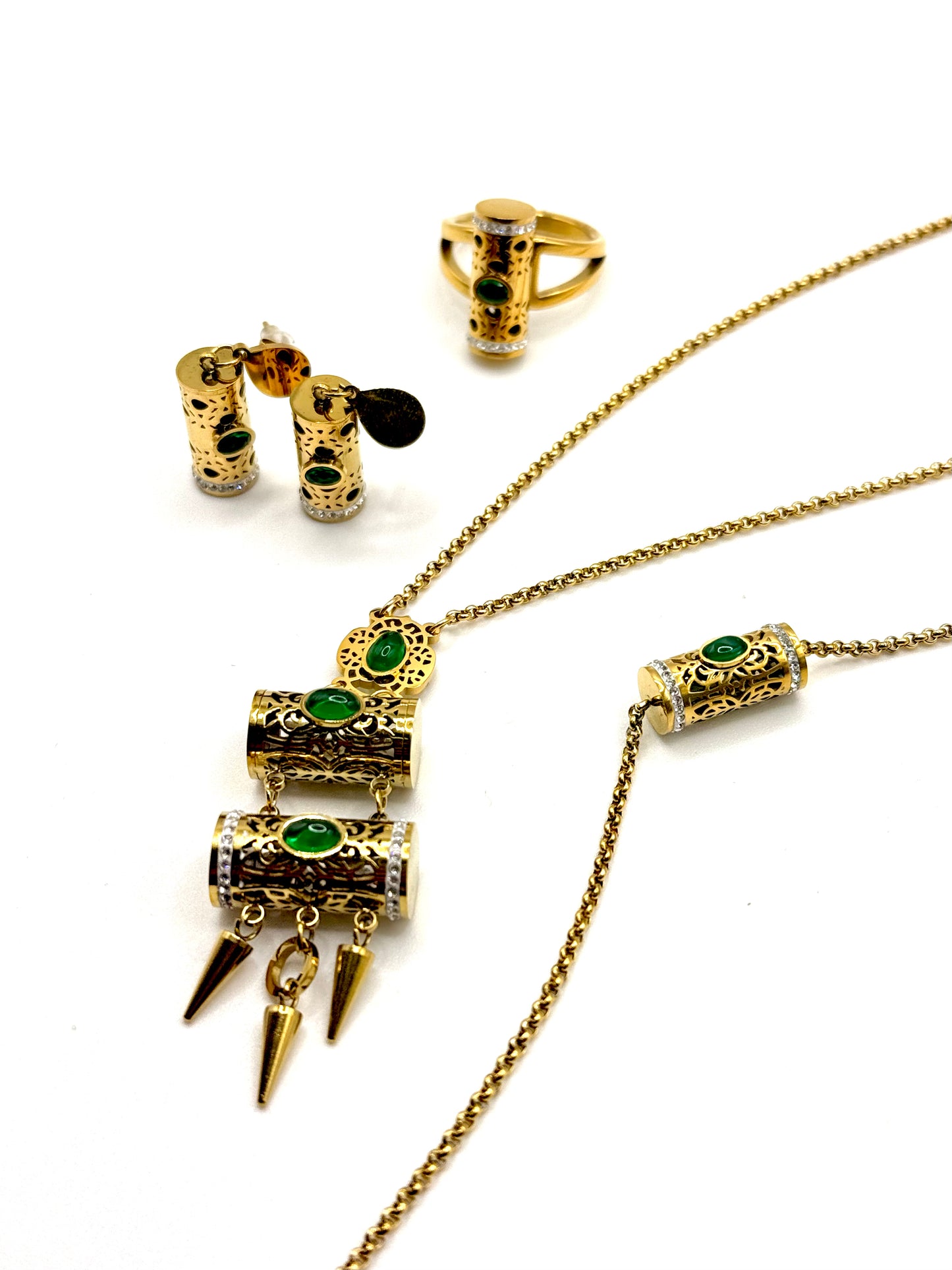 Salma | Parure étanche en acier inoxydable