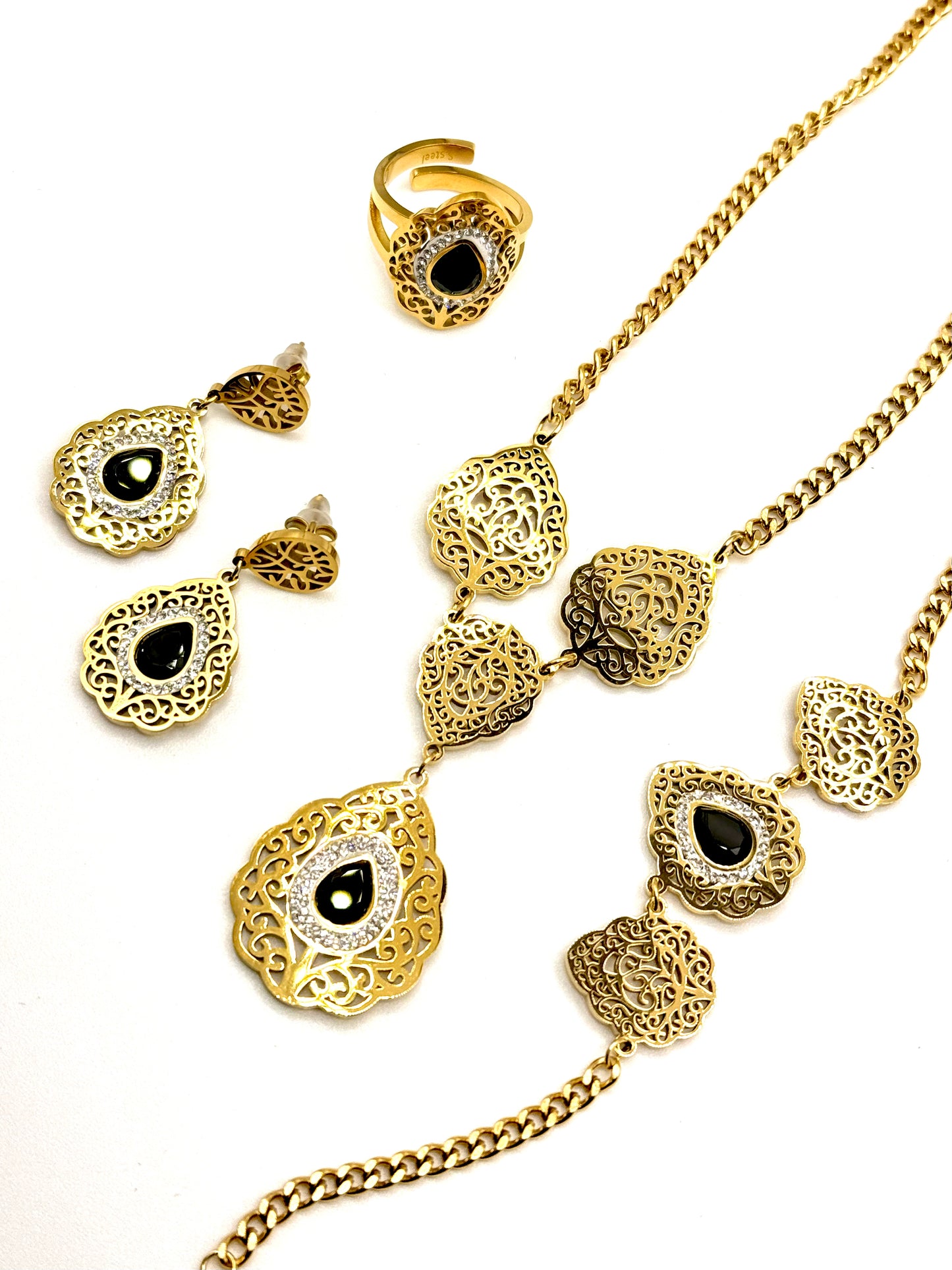 Lina | Parure étanche en acier inoxydable