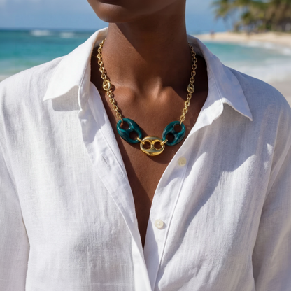 Mylene | Collier étanche en acier inoxydable